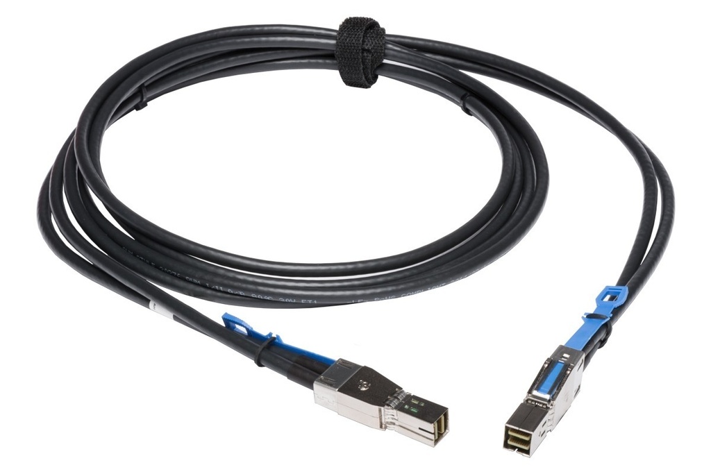 HPE - Cable externo SAS - 4 pistas - 4x Shielded Mini MultiLane SAS (SFF-8088) de 26 pines (M) a 4x Shielded Mini MultiL