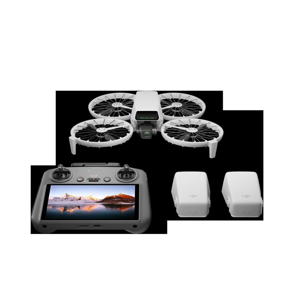 [6941565992536] DJI - Drone - Flip Fly More Combo (DJI RC 2)