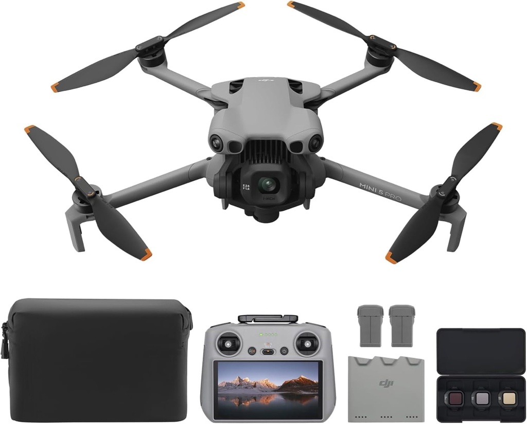 [6937224123205] DJI - Drone - Mini 5 Pro Fly More Combo Plus
