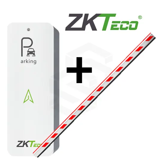 [COMBO-BARRERA-445L] BARRERA VEHICULAR 4,5 MTS IZQUIERDA CON BRAZO LED