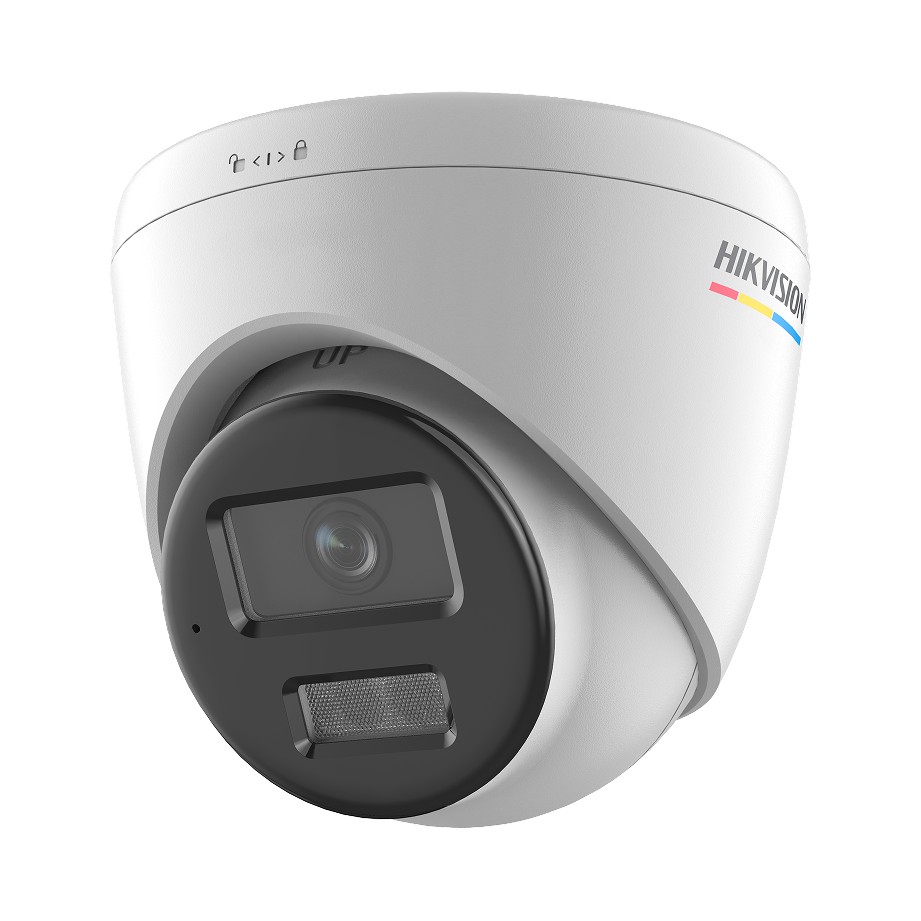 CAMARA IP TURRET CON LUZ HIBRIDA COLOR VU 2MP L 28MM CON MICROFONO