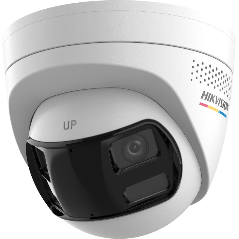 [DS-2CD1367G2HP-LIUF/SRB] CAMARA IP TURRET LUZ LUZ HIBRIDA COLORVU 3K L 28MM PANORAMICA 180°