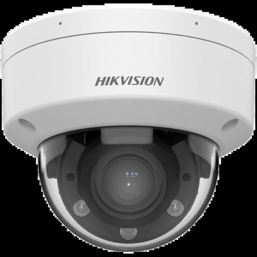 [DS-2CD1743G2-LIZSU] CAMARA IP DOMO EXTERIOR LUZ HIBRIDA 4MP L28-12MM CON MICROFONO Y AUDIO