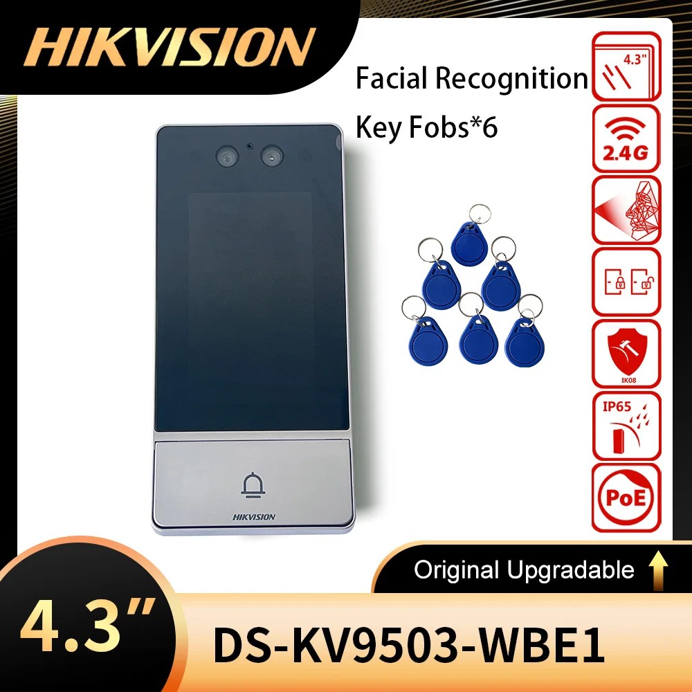 [DS-KV9503-WBE1] ESTACION FACIAL PARA VIDEO PORTERO