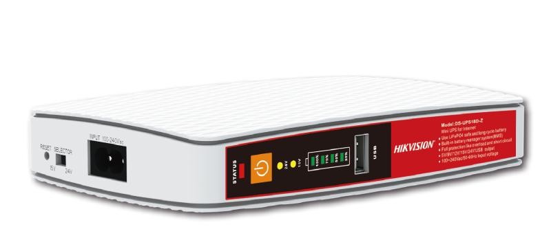 MINI UPS 18W CARGADOR PORTATIL 5/9/12/15V POE 10/100MBPS USB