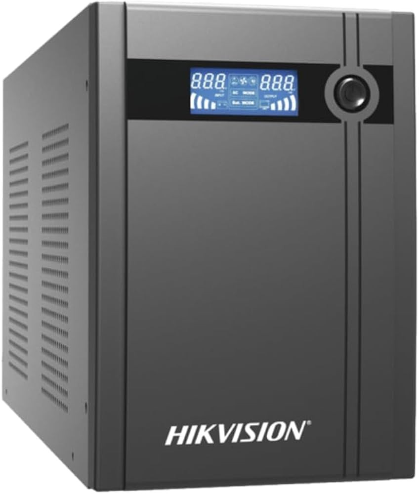 UPS HIKVISION 2000VA/1200W 4 SALIDAS 2 BATERIAS 12VDC 9AMP 120V