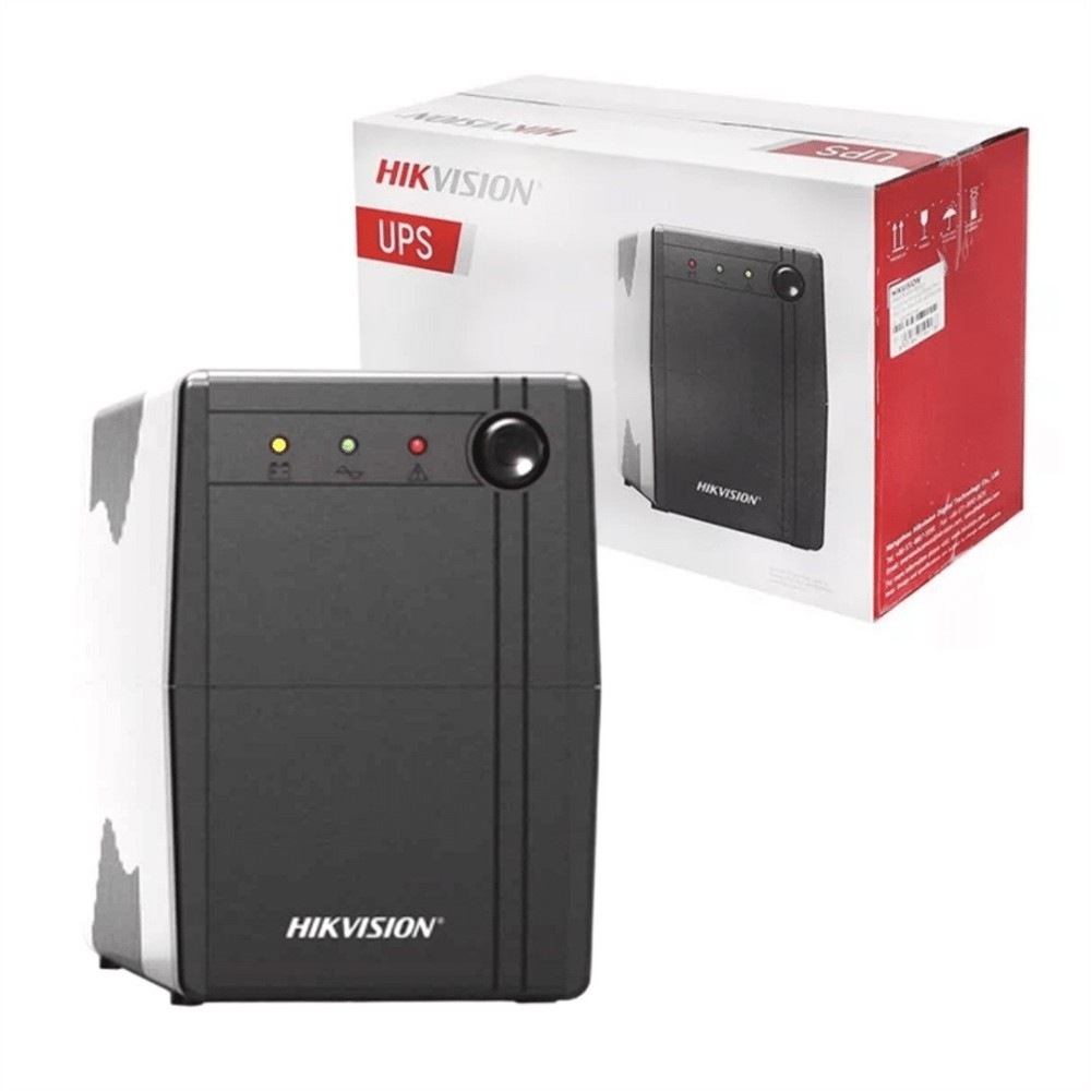 [DS-UPS600-X] UPS HIKVISION 600VA/360W 6 SALIDAS 120V
