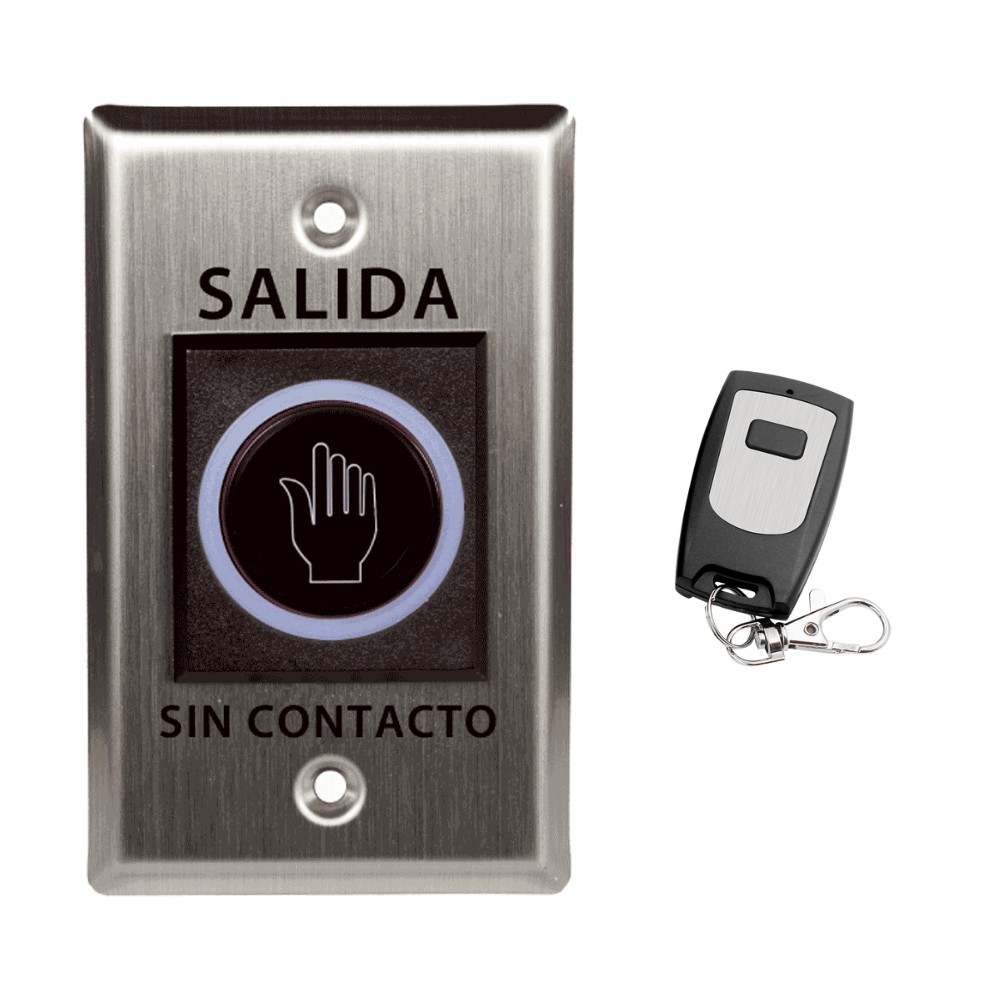 [ZK-TLEB102-R] BOTON DE SALIDA DON`T TOUCH CON CONTROL REMOTO