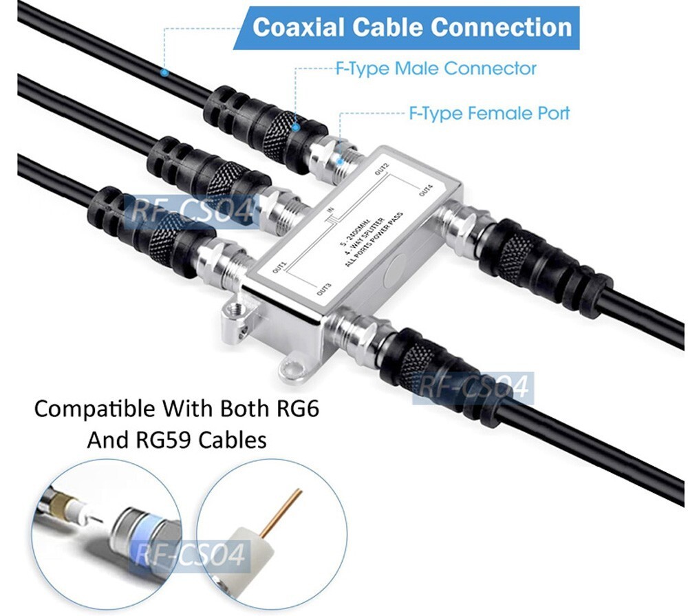CABLE DIVISOR DE VOLTAJE 1 ENTRADA 4 SALIDAS