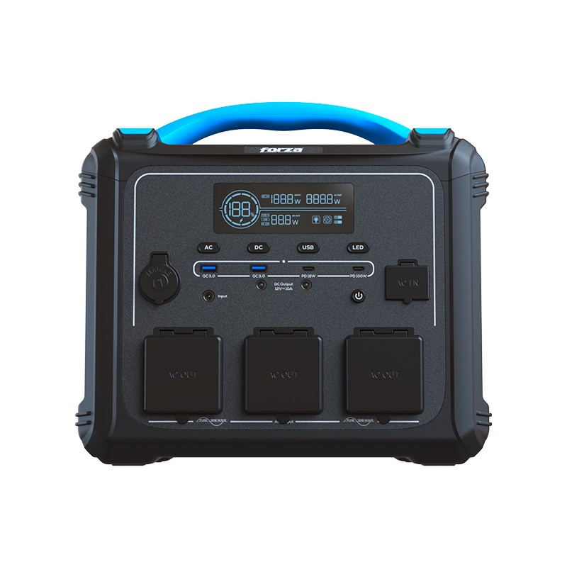 ESTACION DE CARGA PORTATIL DE BATERIA LMFP DE 1200W