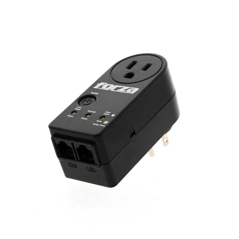 [FZ-FVP-1201N] SUPRESOR DE PICOS DE 1 TOMAS NEGRO