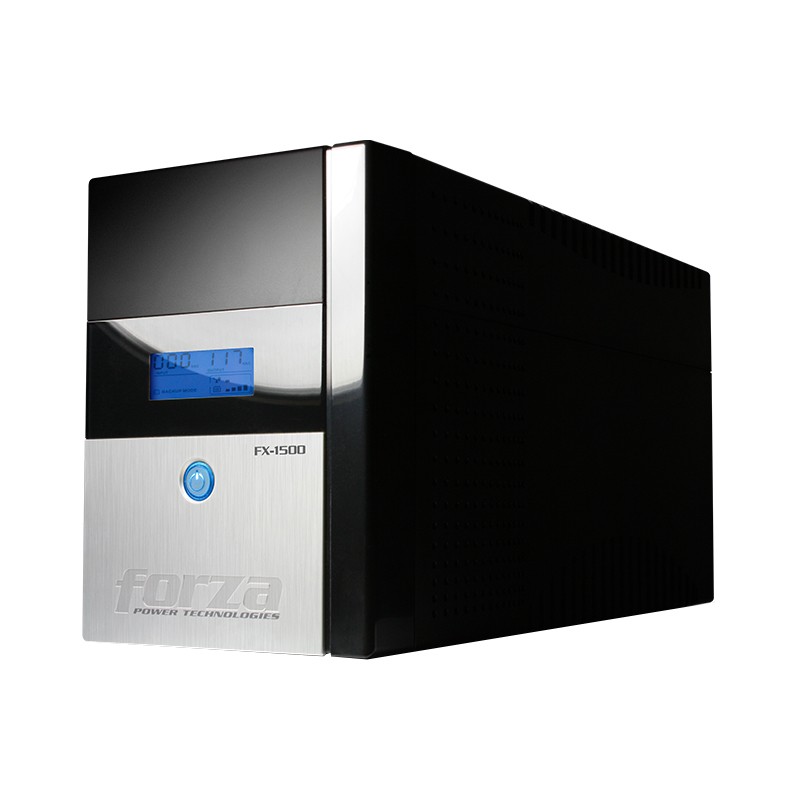 [FZ-FX-1500LCD] UPS FORZA INTERACTIVO 1500VA/840W CON PANTALA A 8 SALIDAS 120V