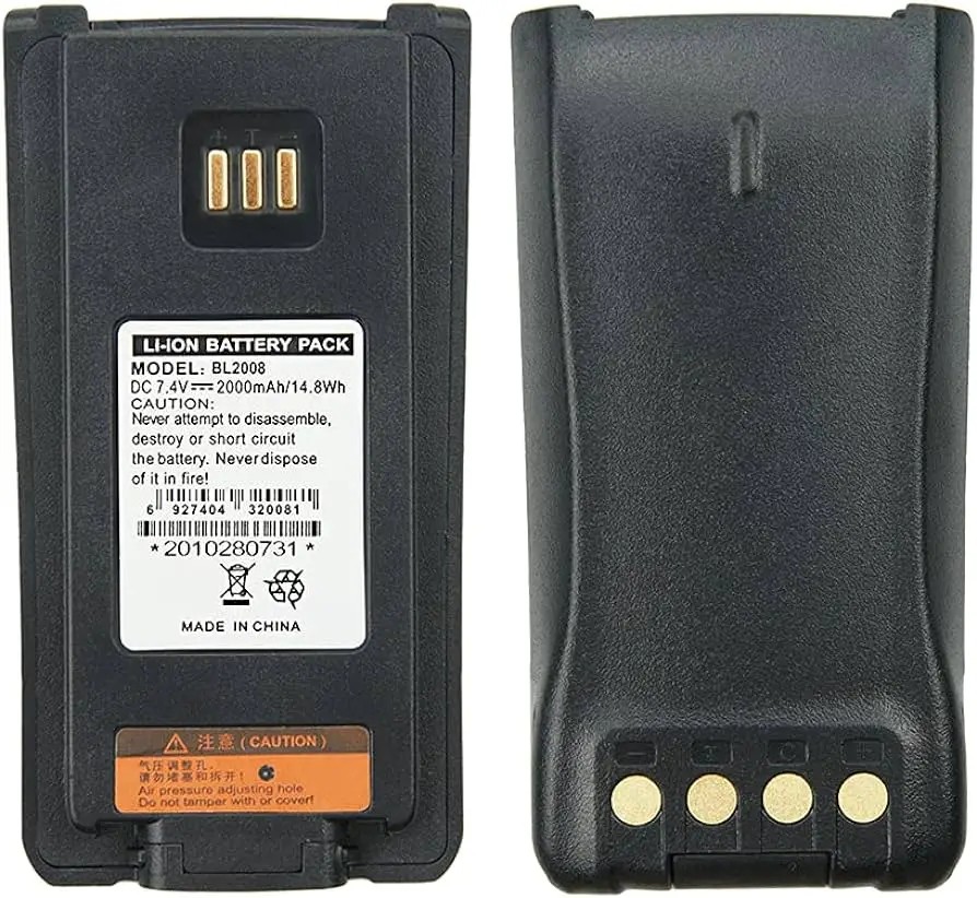 [HY-BL2008] BATERIA DE LITIO PARA RADIO HY-PD7XX 2000 MAH