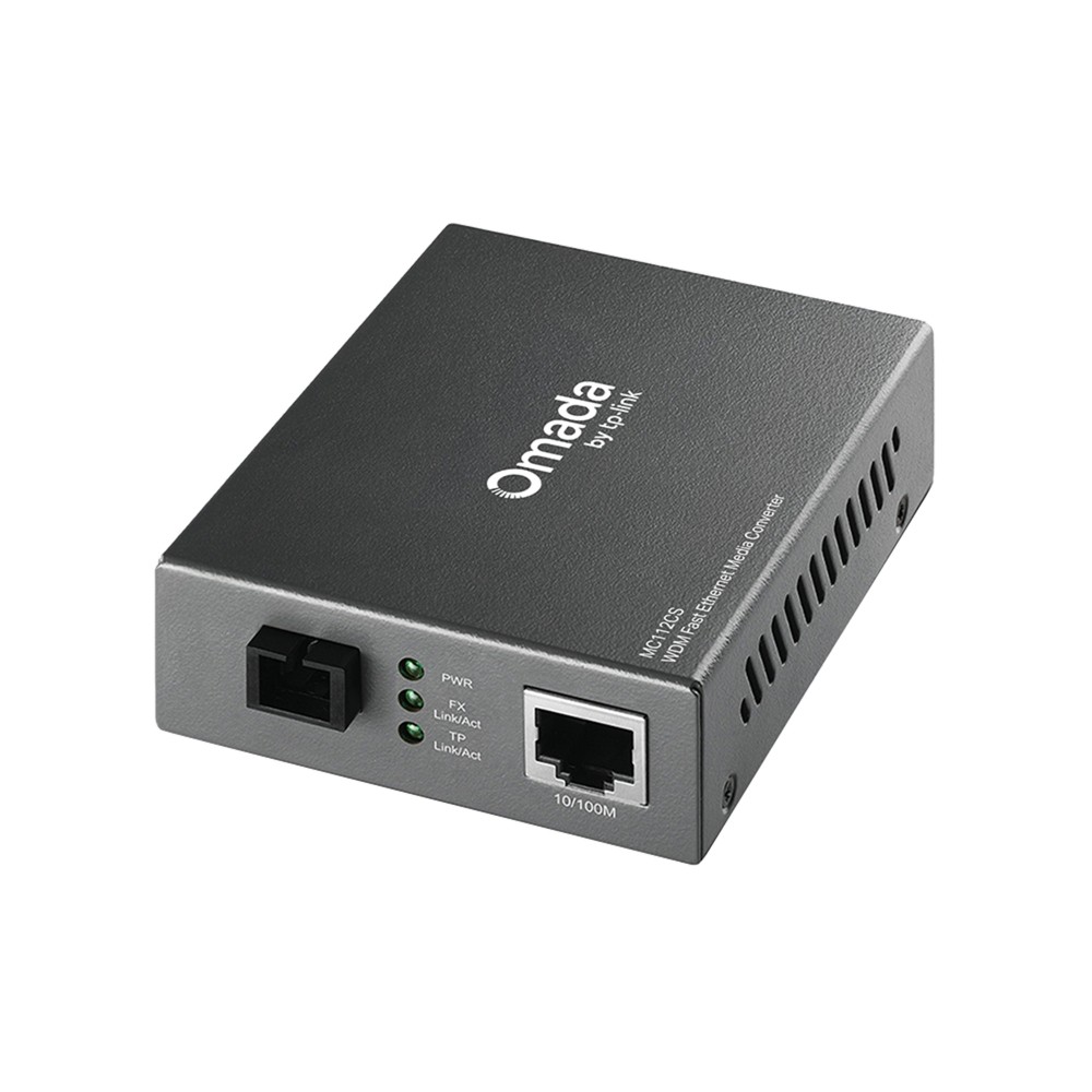 [TP-MC112CS] CONVERSOR DE MEDIOS WDM TX/RX: 1310NM TX/1550NM RX - ETHERNET 10/100MBPS