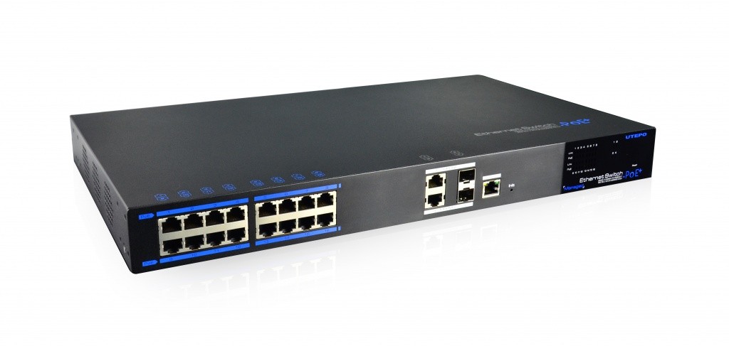SWITCH 16 PUERTOS POE ADMINISTRABLES