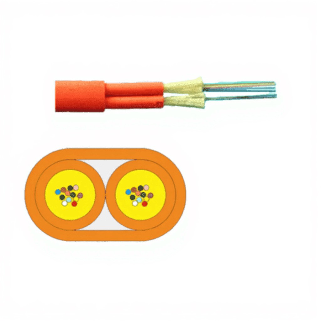 [XT-GJFJV-6FO-O3] CABLE DE FIBRA ÓPTICA DE DISTRIBUCIÓN MULTIPROPÓSITO GJFJV 6 HILOS FO OM3 INTERIOR-EXTERIOR CUBIERTA