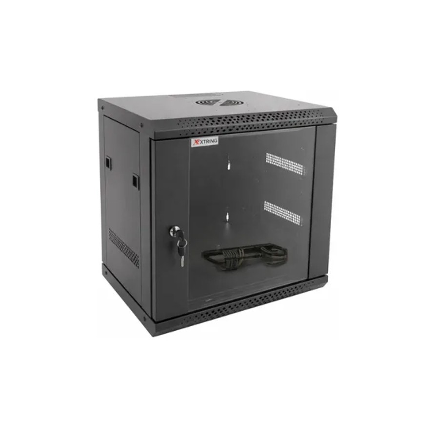 GABINETE ABATIBLE 12UR XTRING DESARMADO PUERTA DE VIDRIO 600X(500+100)MM