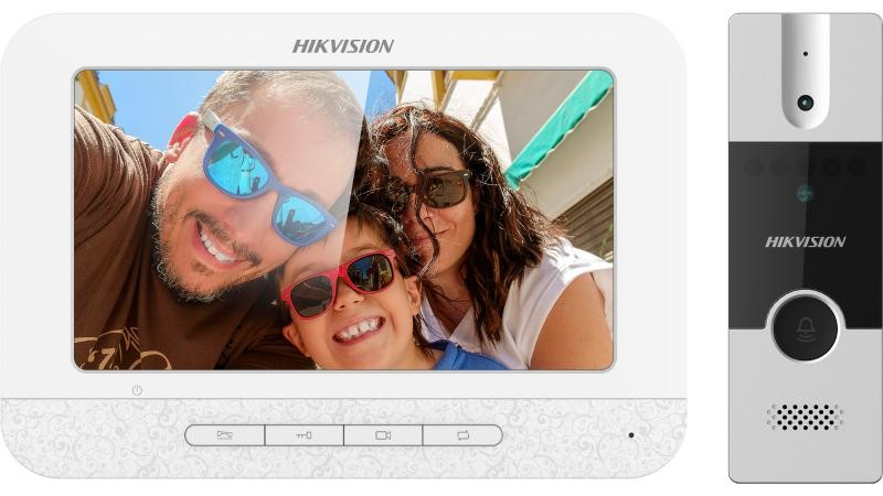 [DS-KIS202T] KIT DE VIDEO PORTERO DS-KB2411-IM + DS-KH2220 ANALOGO HIKVISION