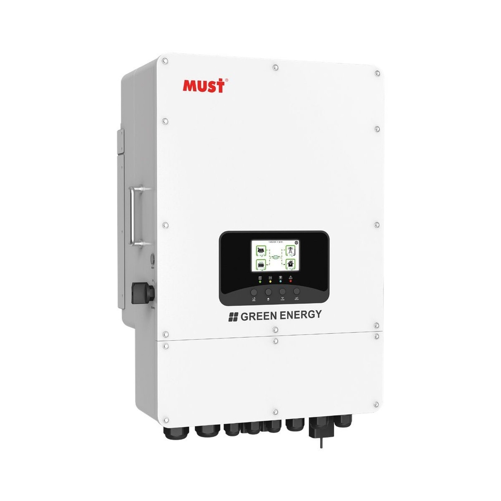 [PS-M-PH11-10KL2-US] INVERSOR ON/OFF GRID HYBRIDO 10KW 120V/240V 48VDC INCLUYE MODULO WIFI