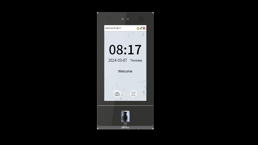 "LECTOR FACIAL PANTALLA TOUCH 7"" CON LECTOR HUELLA Y PROXIMIDAD, PARA CONTROL DE ACCESO Y ASISTENCIA IP65"