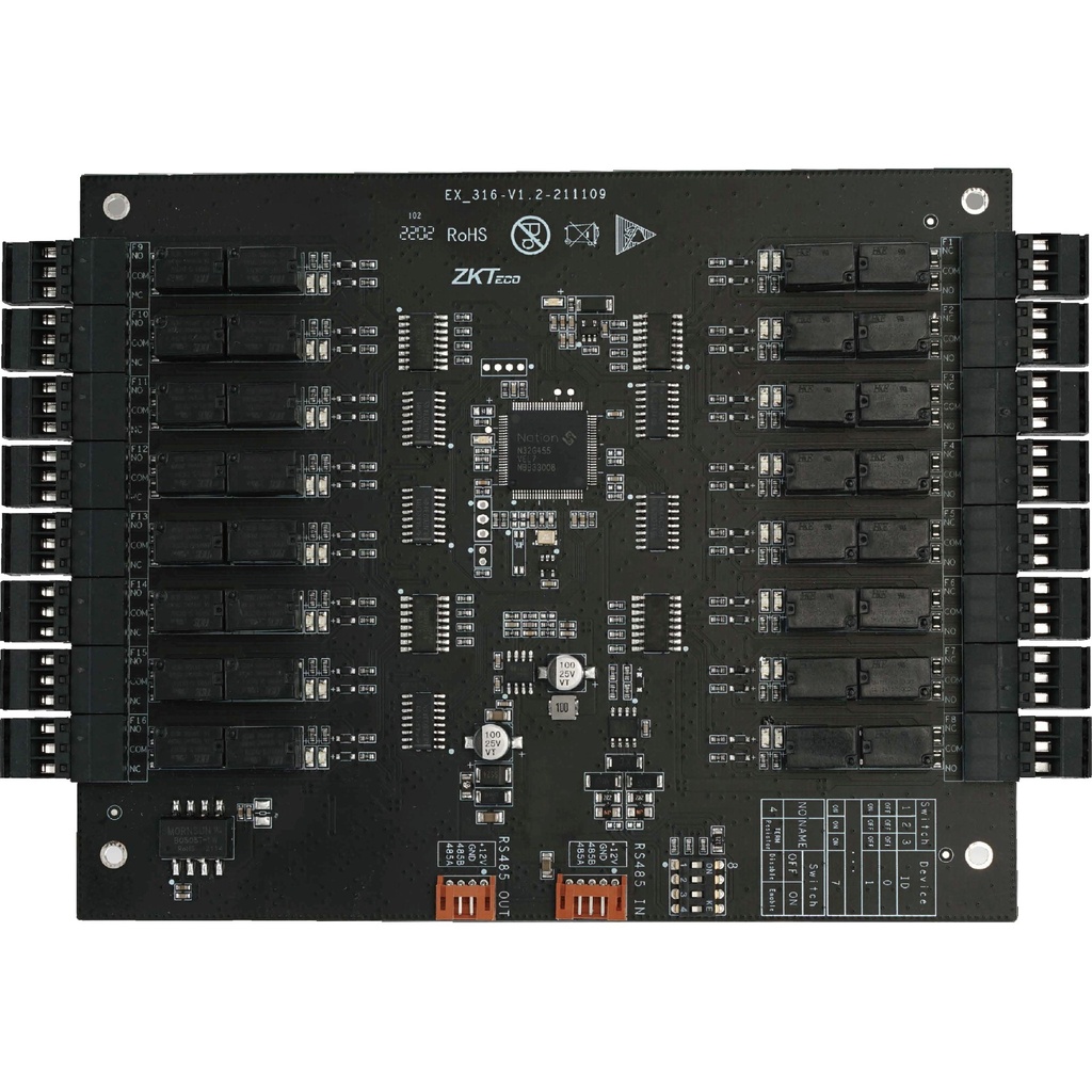 [ZK-EC16] MODULO DE CONTROL ASCENSORES 16 PISOS