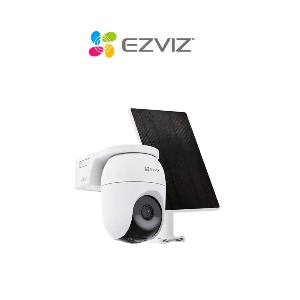 [CS-CB8C/SP-R100] CB8C 2K +PANEL  PANTILT EXTERIOR 4MP A BATERIA  EZVIZ  L 4MM + PANEL SOLAR