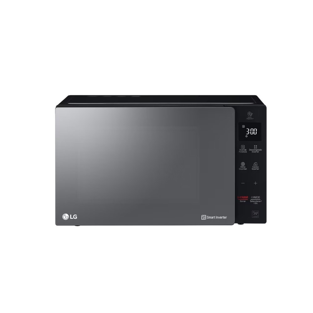 [MS1536GIR] MICROONDAS LG MS1536GIR 42 LITROS NEOCHEF SMART INVERTER EASY CLEAN 1.5PC 1200W NEGRO