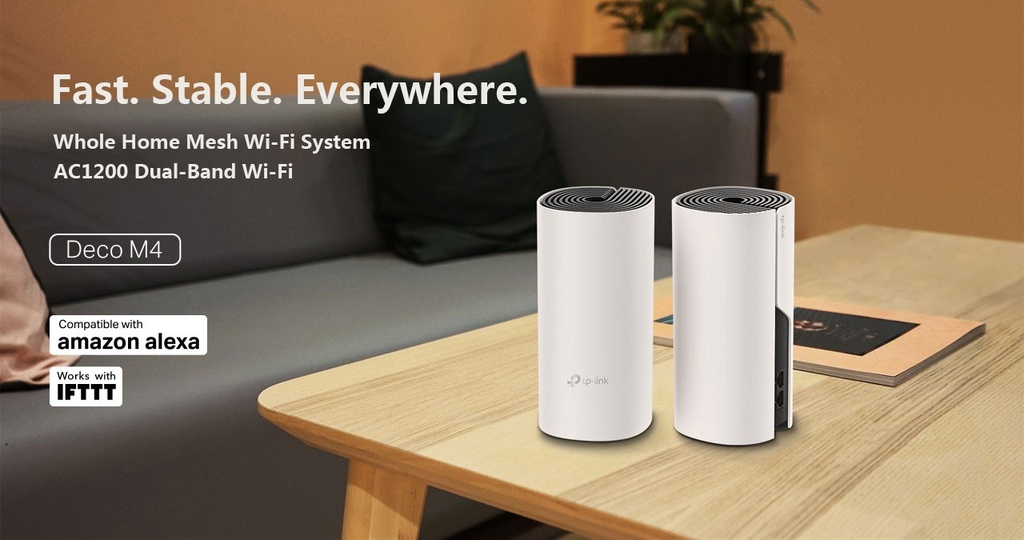 DECO AC1200 WHOLE HOME MESH 2 PACK DECO M4 (2-PACK)