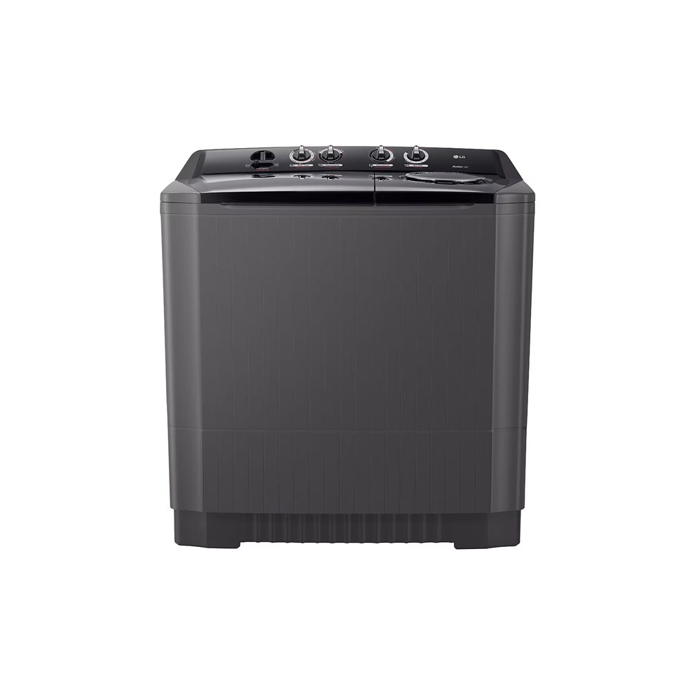 [WP18MAR] LAVADORA LG WP18MAR 18KG CARGA SUPERIOR DOBLE TINA CON SISTEMA ROLLER JET NEGRA