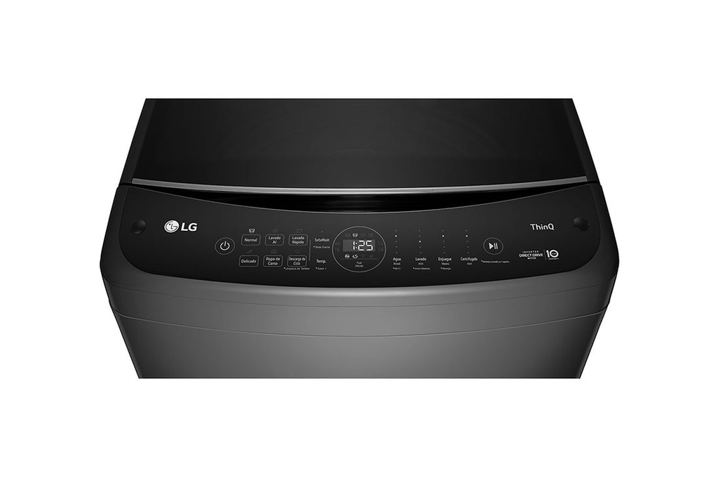 [WT21MV6] LAVADORAS/LG WT21MV6 21KG CARGA SUPERIOR/ INVERTER/ TURBOWASH/BLACK