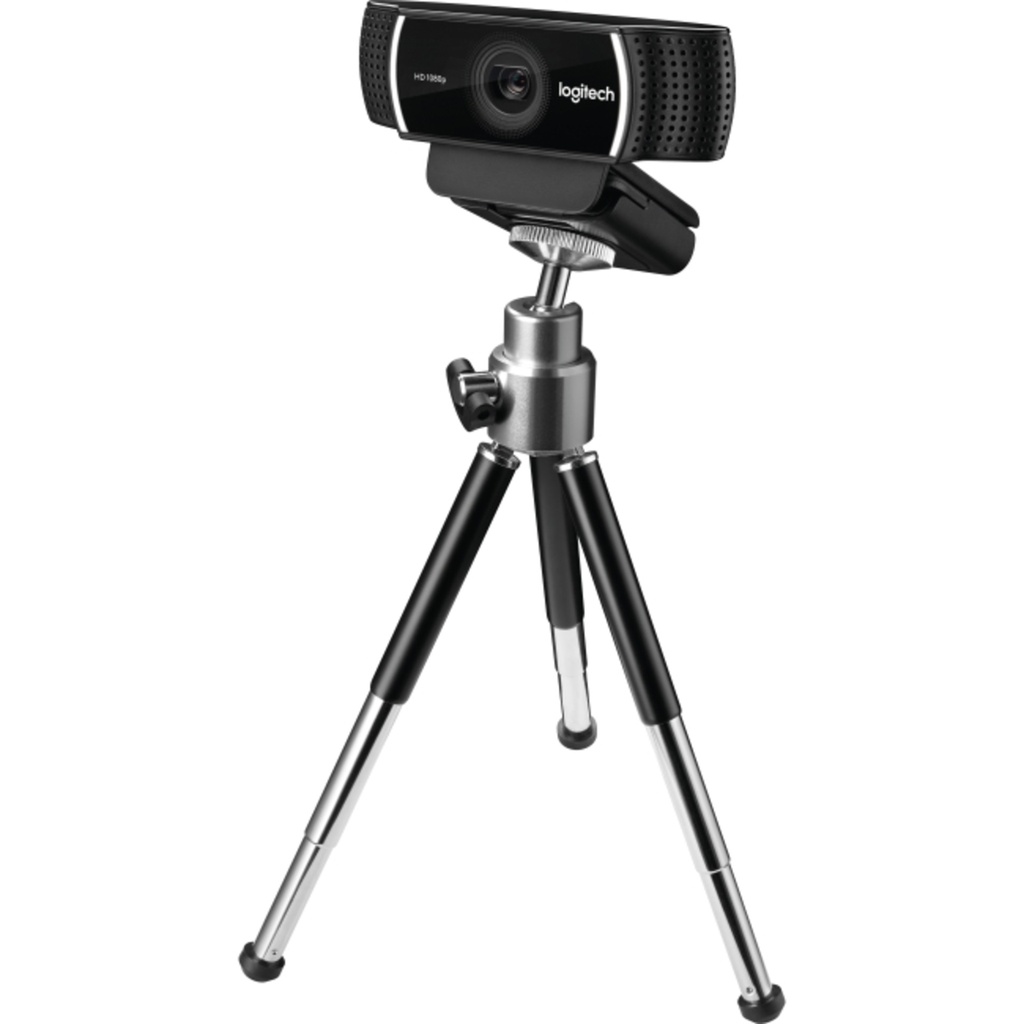 [CAMLOG960001087] WEBCAM LOGITECH C922 STREAM-RECORD 1920X1080-30FPS-CAMPO VISUAL 78-TRIPODE