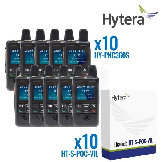 [COMBO-HY5] 10 HY-PNC360S + 10 HT-S-POC-VIL