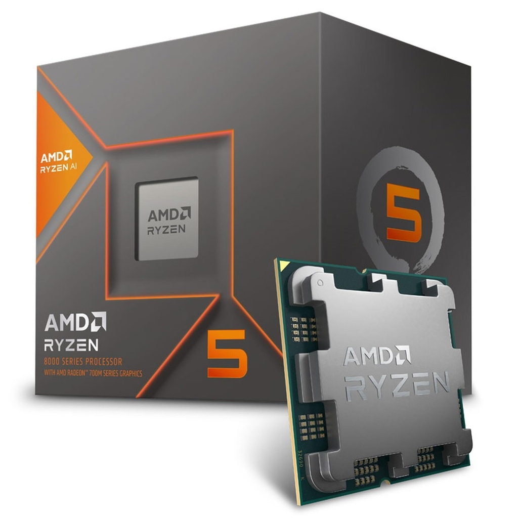 PROCESADOR/AMD RYZEN 5 8600G AM5 4.3GHZ AI 8 NUCLEOS 100-100001237BOX