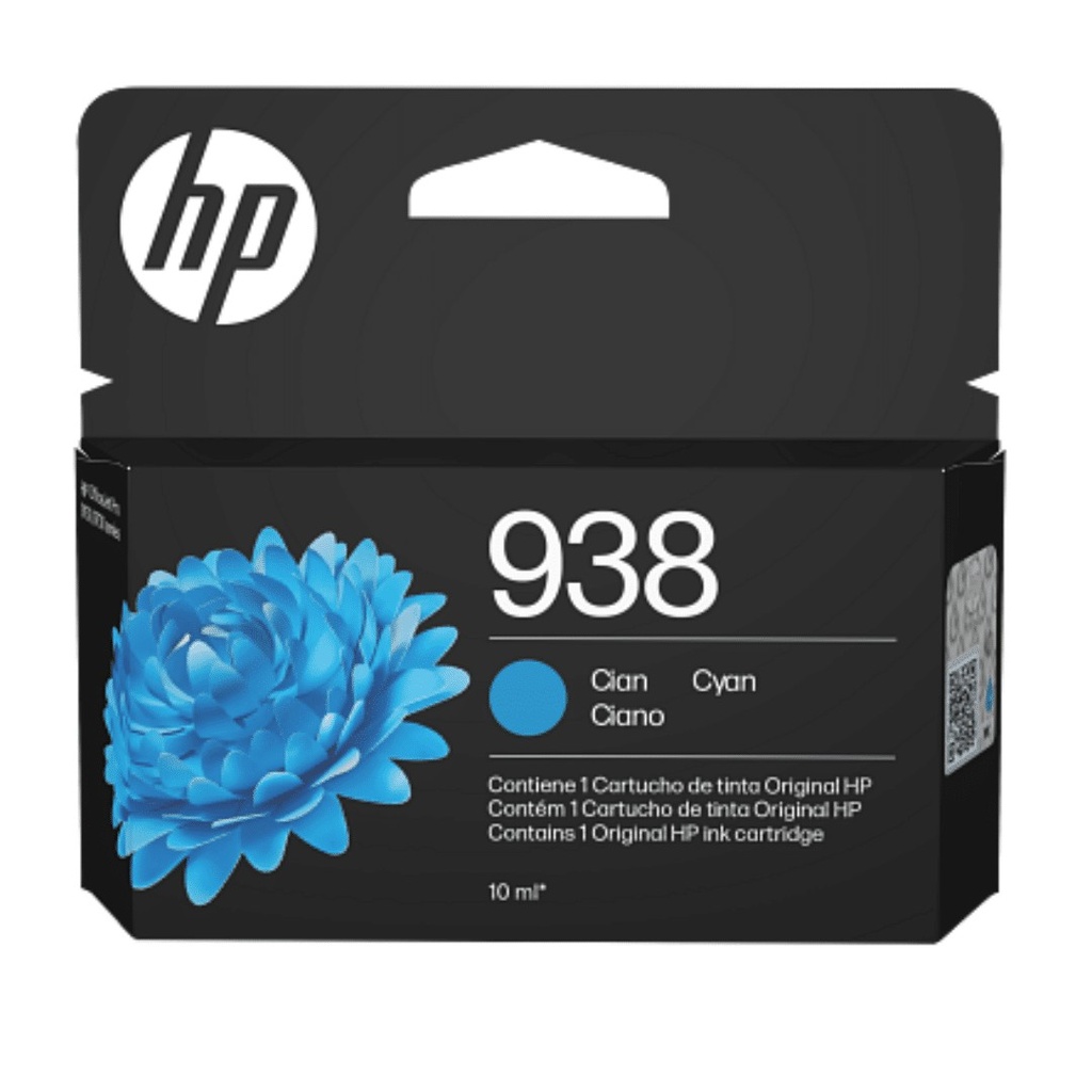 CONSUMIBLE/HPINC 938 CYAN OJ 9110/9120/9130/9720/9730 800 PAGA 4S6X5PL