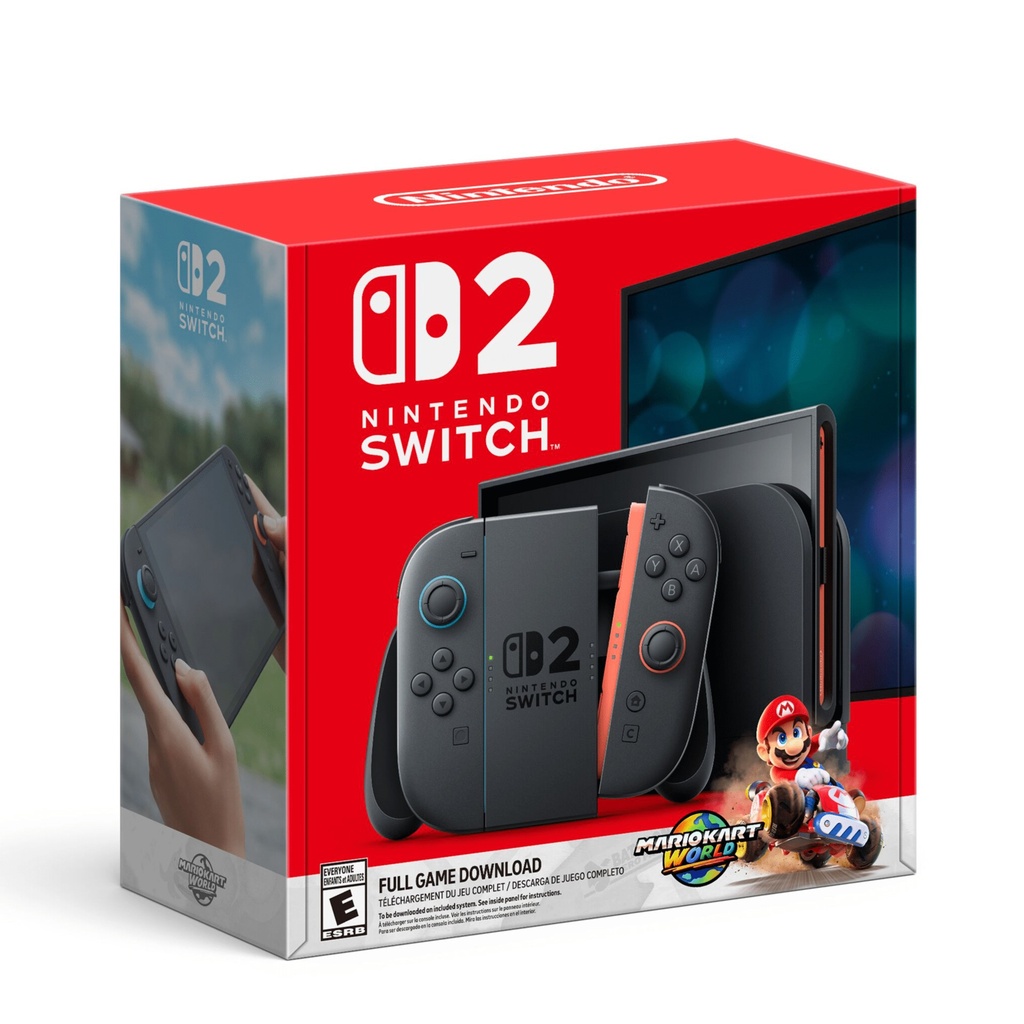 CONSOLA/DE/JUEGO/NINTENDO SWITCH 2 MARIO KART WORLD BUNDLE EDITION US VERSION