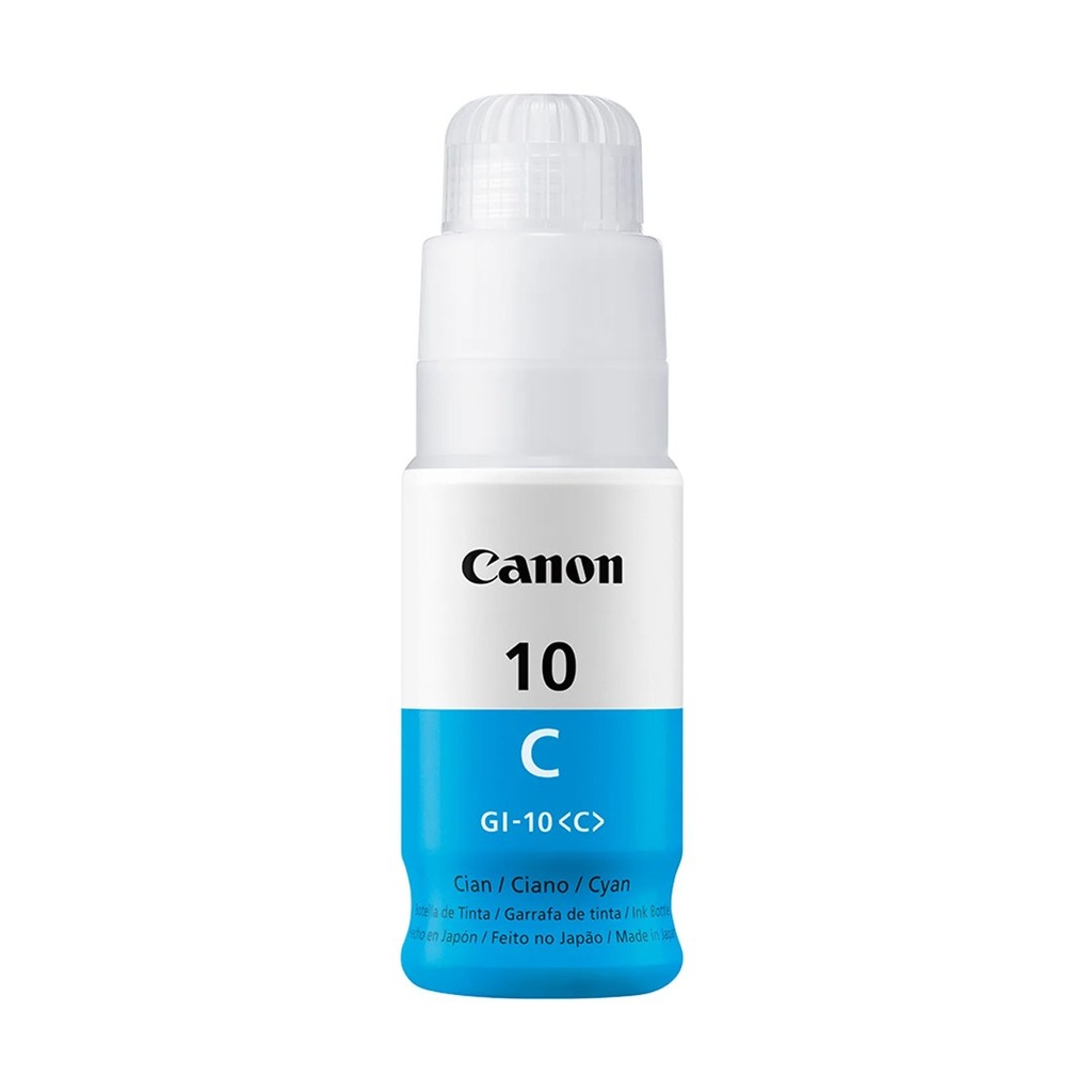 BOTELLA CANON GI10C CYAN GM2010/G6010 7700 PAG GI10C