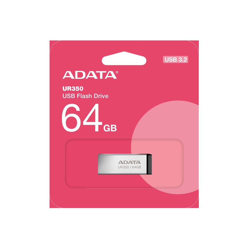 FLASHMEMORY/ADATA UR350 USB FLASH 64GB METAL USB 3.2 GEN1