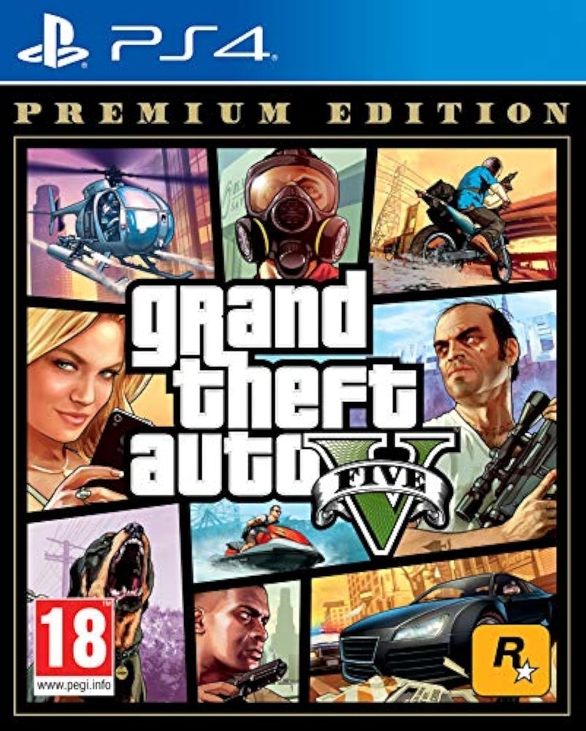 [710425570360] VIDEOJUEGO/SONY PS4 GRAND THEFT AUTO V PREMIUM EDITION