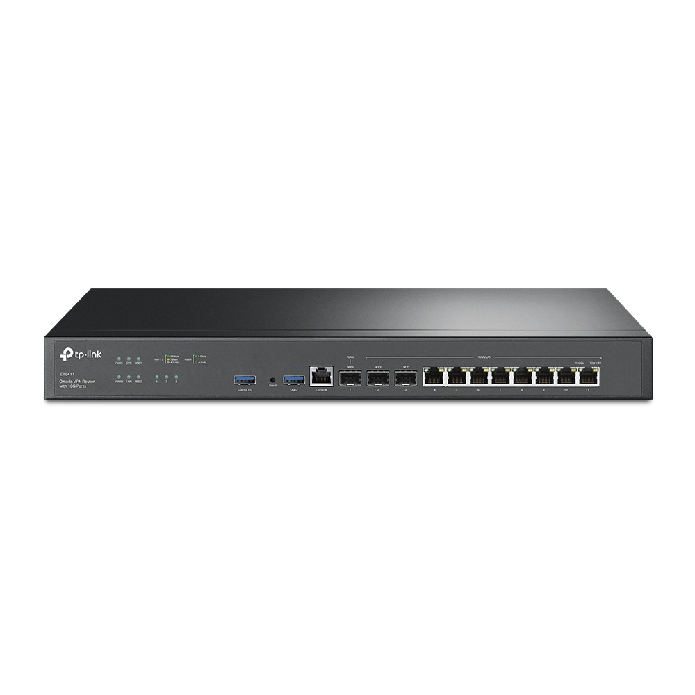 [ER8411] ROUTER/TPLINK VPN OMADA ER8411 / PUERTOS 10G/ USB /ADMINISTRACION CENTRALIZADA