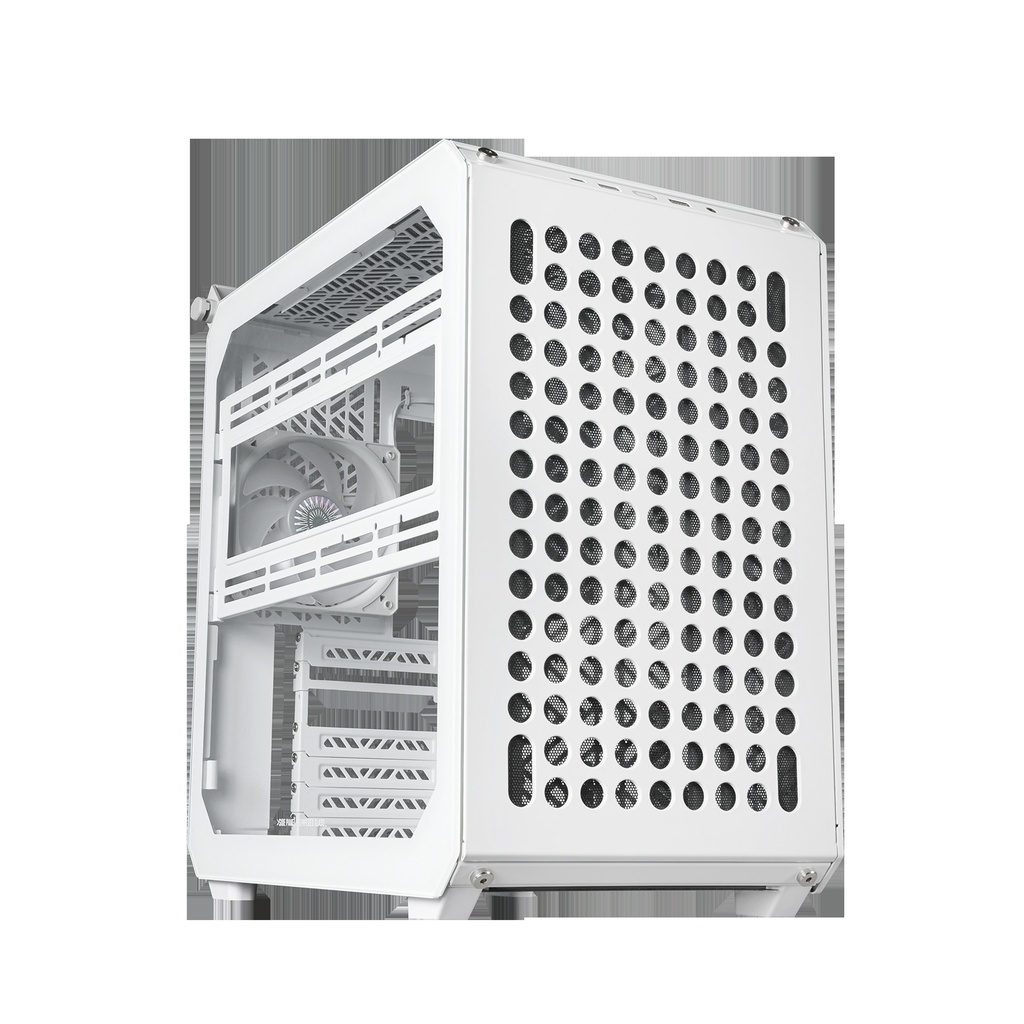 CASE COOLER MASTER MID TOWER ATX QUBE500 FLATPACK WHITE 1X120MM