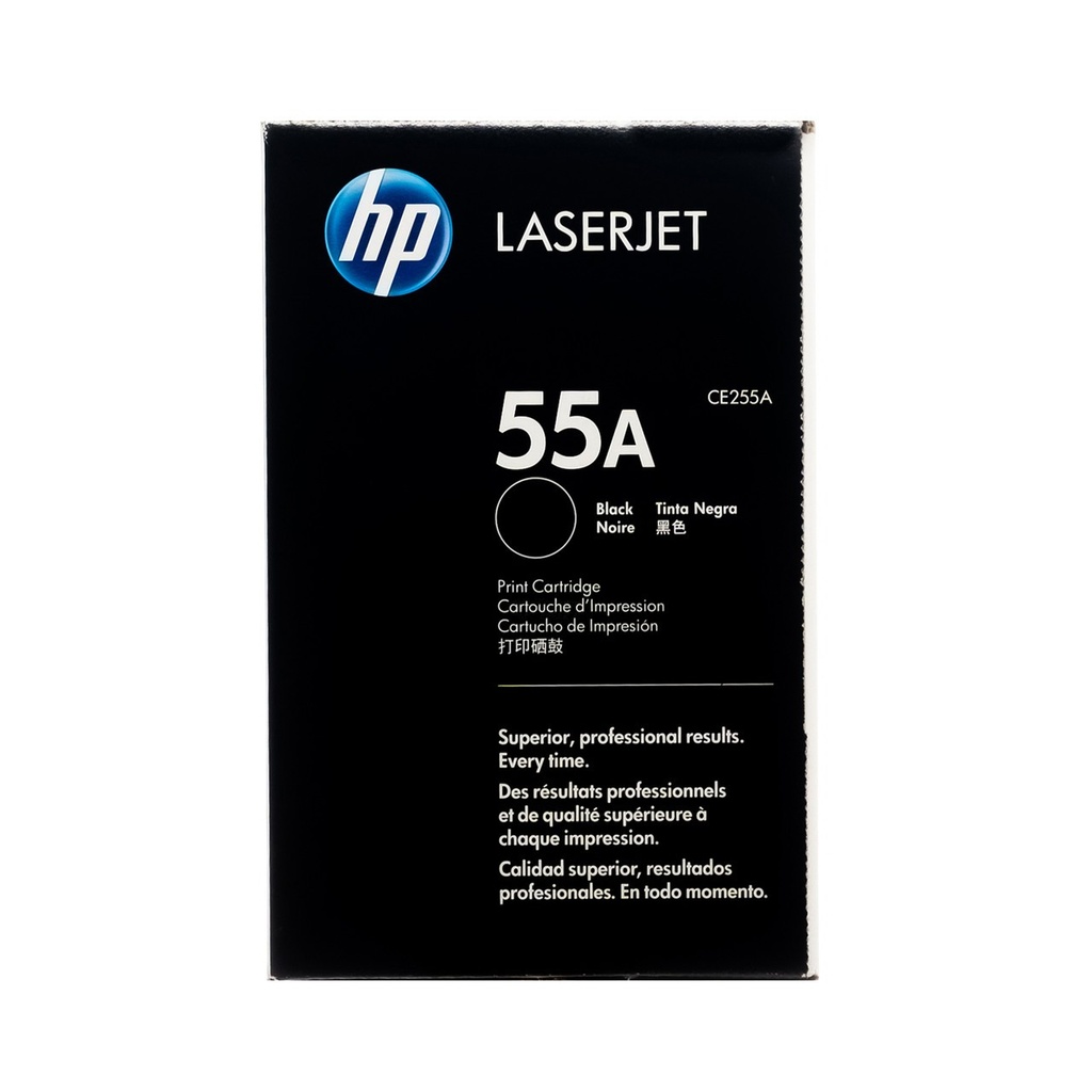 [CE255A] TONER HPINC 55A NEGRO LASERJET P3015 6000 PAG CE255A
