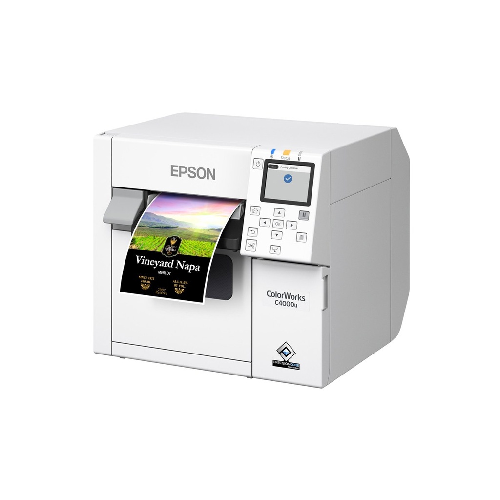 [C31CK03101] IMPRESORA EPSON COLORWORKS C4000 INYECCION DE TINTAS A COLOR 4 PULG CORTADOR AUT