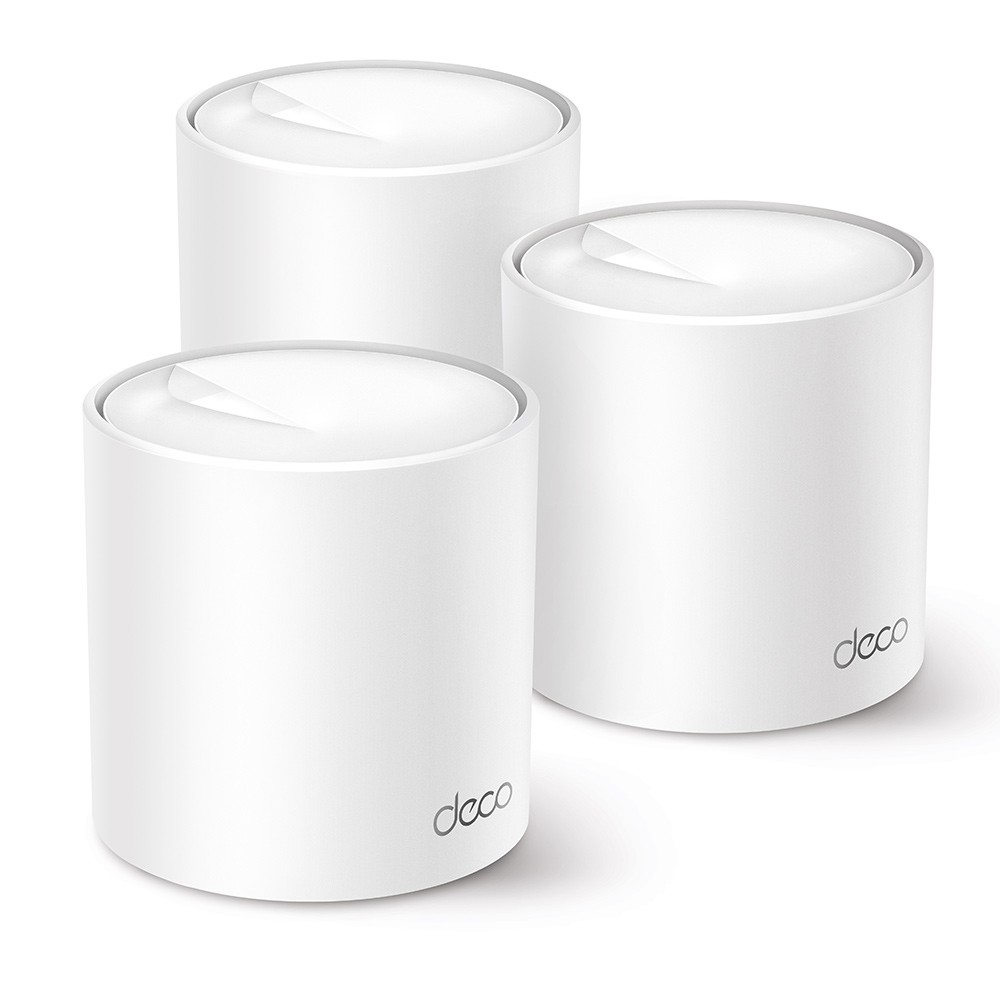 DECOX50(3- PACK) ROUTER TP-LINK DECO X50 (3-PACK) SISTEMA WIFI DE MALLA AX3000/WIFI 6/HOMESHIELD/CONTROL DE VOZ