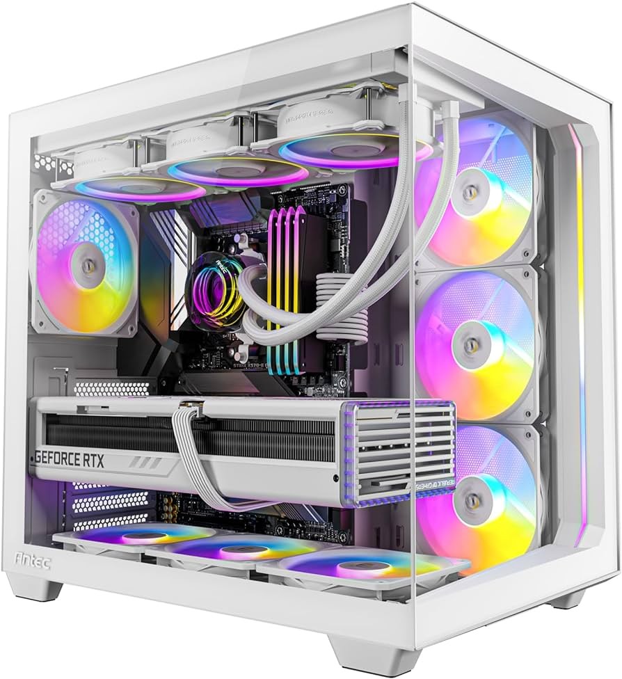 [C5ARGBWHITE] TE CASE ANTEC C5 WHITE MID TOWER ARGB 3X120MM BOTTOM 3X120MM RIGHT SIDE 1X120MM REAR