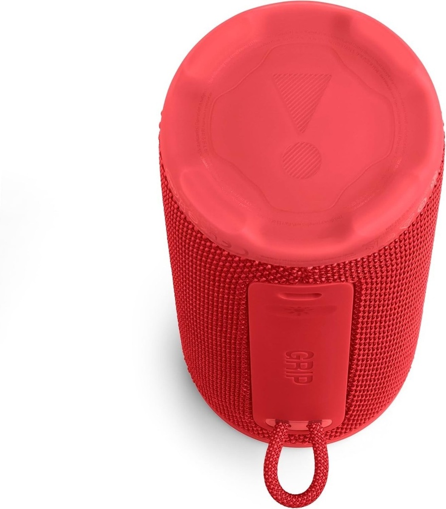 PARLANTE JBL GRIP IP68 16W BLUETOOTH CON PANEL TRASEO PARA LUZ AMBIENTAL - RED