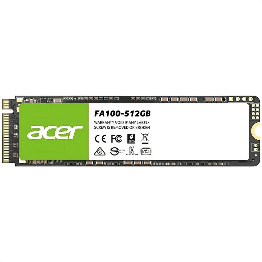 [BL.9BWWA.119] SSD ACER/ FA100 512GB M.2 2280 NVME GEN3 3300/2700 MB/S PCIE 3.0