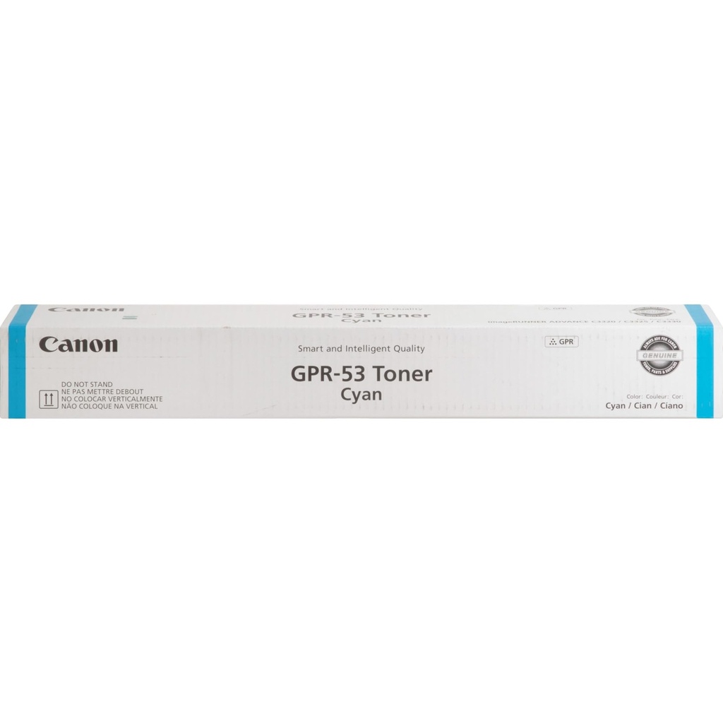 [1391C003AB] TONER CANON GPR-53L CYAN RENDIMIENTO 8500 PAGINAS IRA C3226I