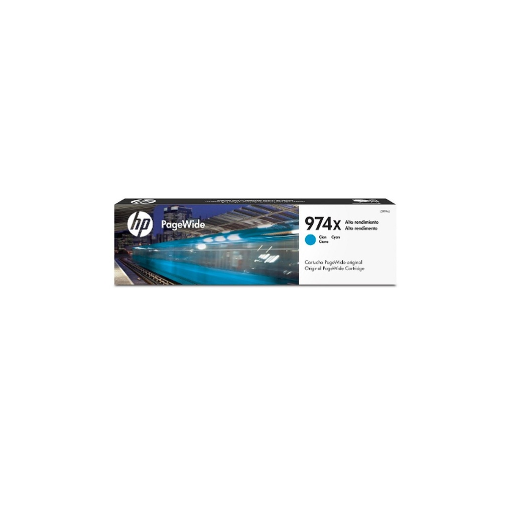 TINTA HPINC 974XL CYAN PW 452/577/477 7000 PAG L0R99AL