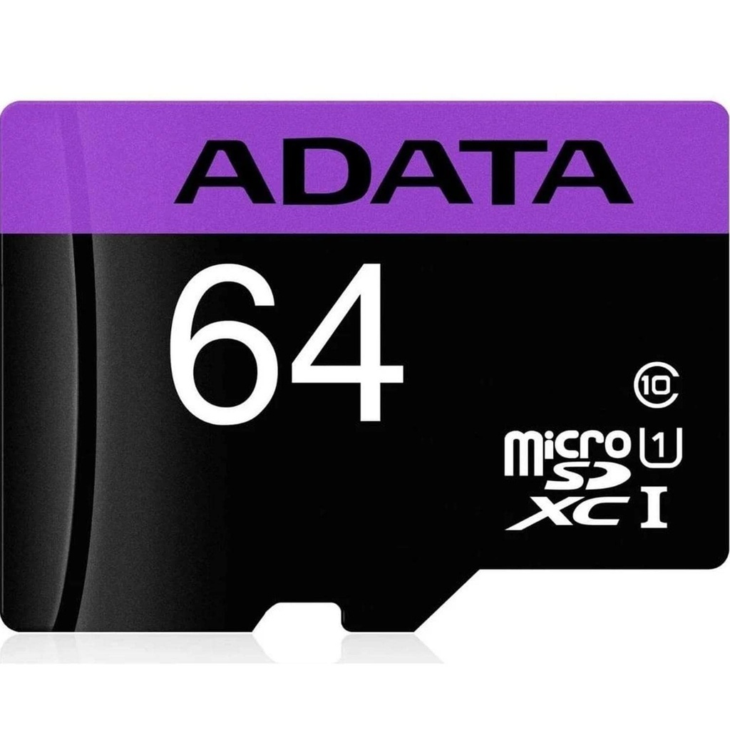 [MEMADA64GBSDC10] MICRO-SDXC ADATA 64GB WITH ADAPTER UHS-I CLASS 10