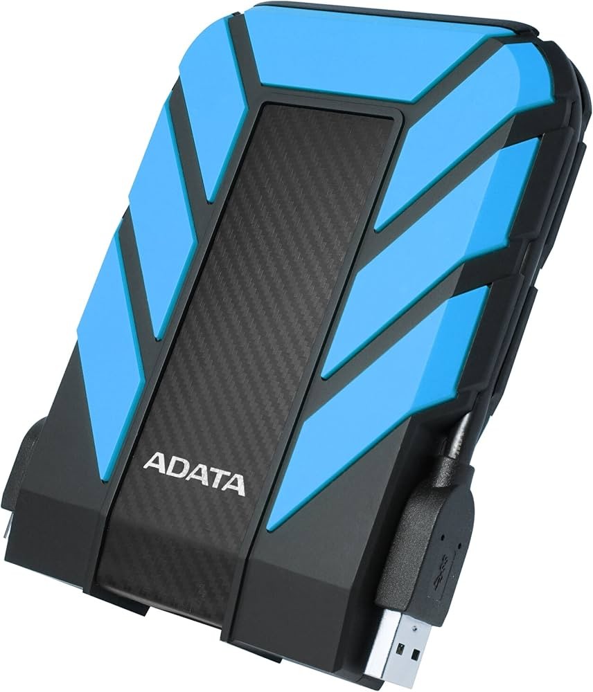 DISCO DURO EXTERNO ADATA 1TB HD710 USB 3.0 ANTISHOCK WATER RESIST AZUL